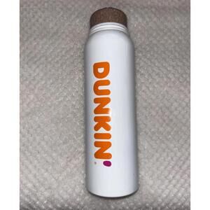 Dunkin’ Donuts Stainless Steel White Bottle Brand New 🧡🤍🩷